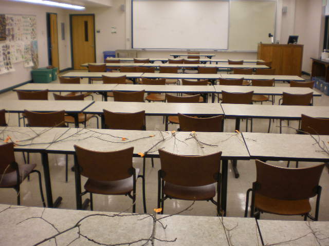 John S. Wright Center classroom.